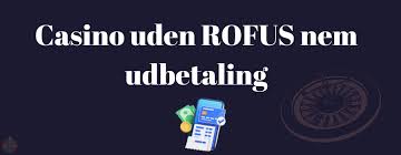 Oplev Spændingen ved Online Casino Uden Rofus